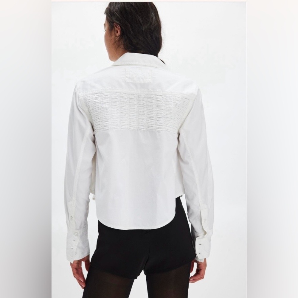 ▪️NWT Free People Taylor Oxford Shirt - Picture 2 of 11